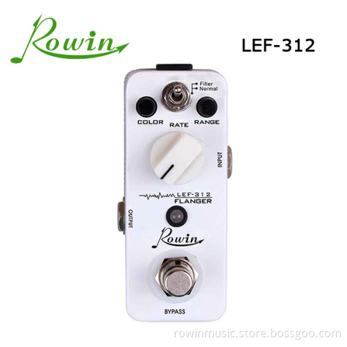 OEM colour display tuner and guitar pedal board guitar effect pedal